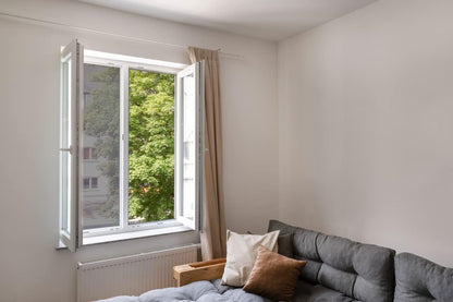 Schellenberg Fliegengitter 150 x 180 cm für Fenster | anthrazit