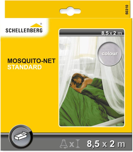 Schellenberg Moskitonetz "STANDARD" 2 x 8,5 m | weiß