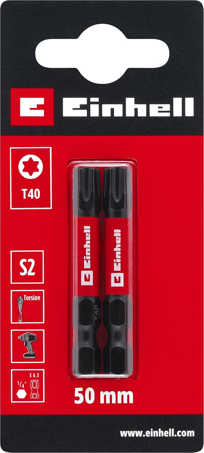 Einhell 2x Bit Torsion 50mm | T 40 