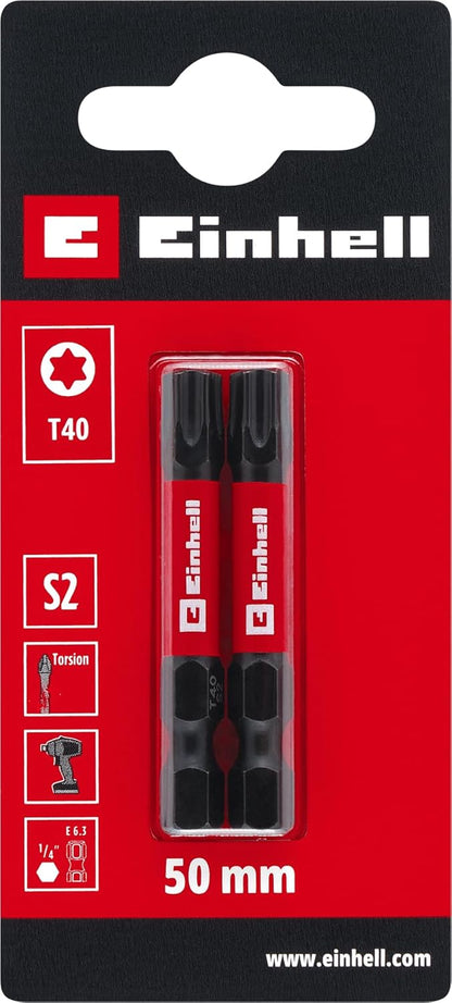 Einhell 2x Bit Torsion 50mm | T 40 