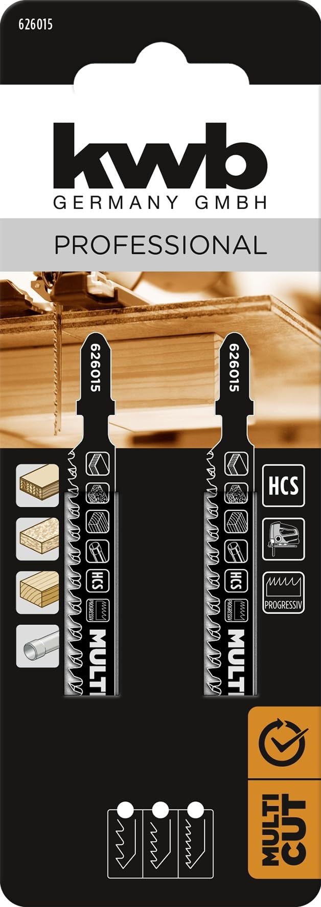 2Stichsägeblatt Holz S20 Prog