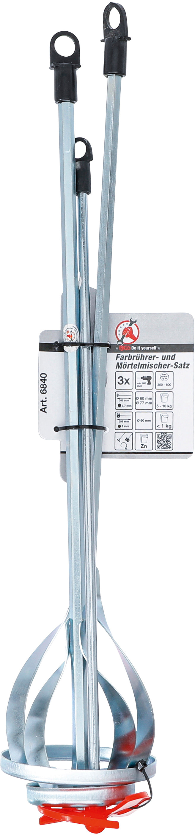 Farbrührer- und Mörtelmischer-Satz | 3-t