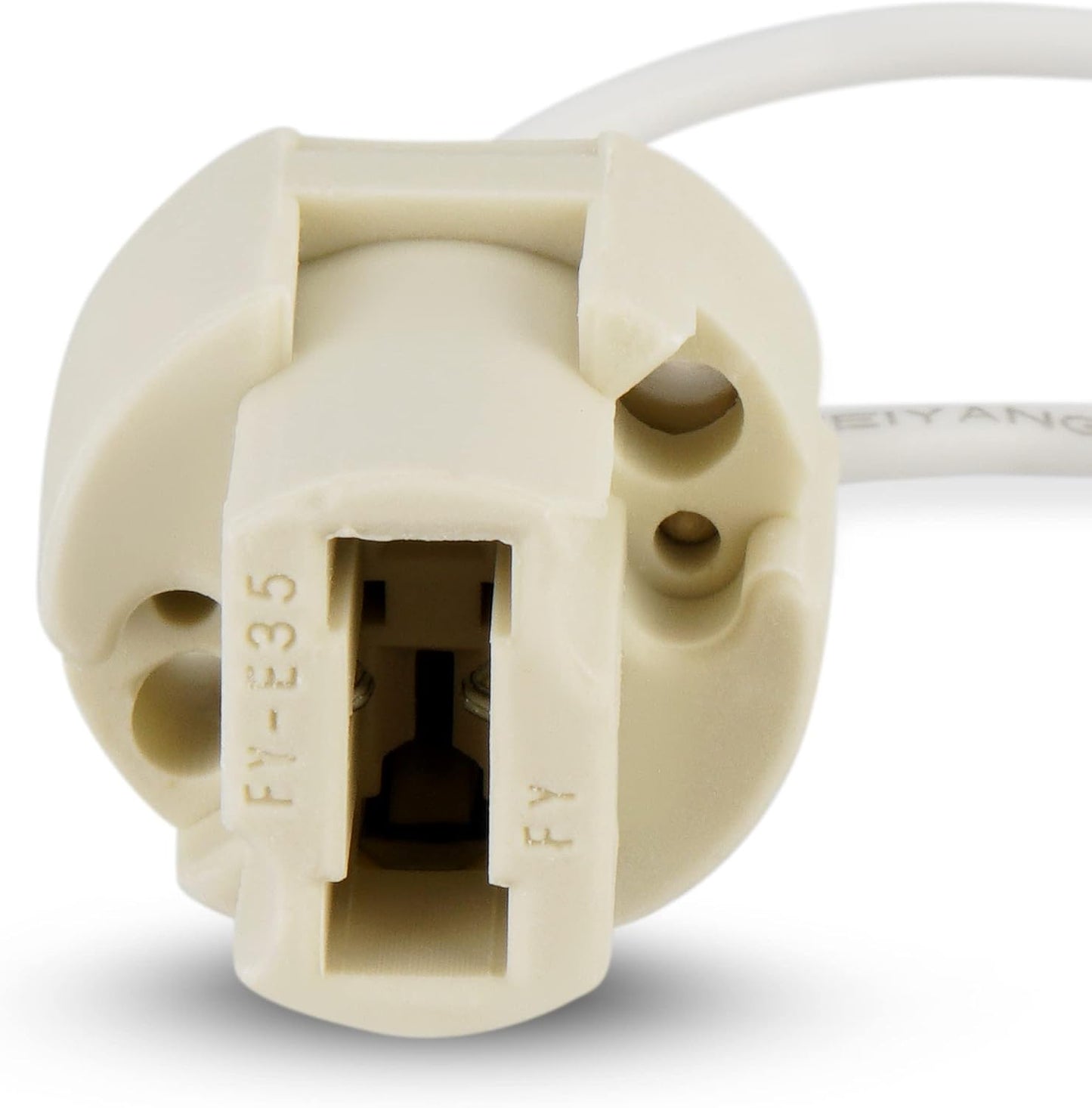 REV Lampenfassung G9 | 2 Stück | grau