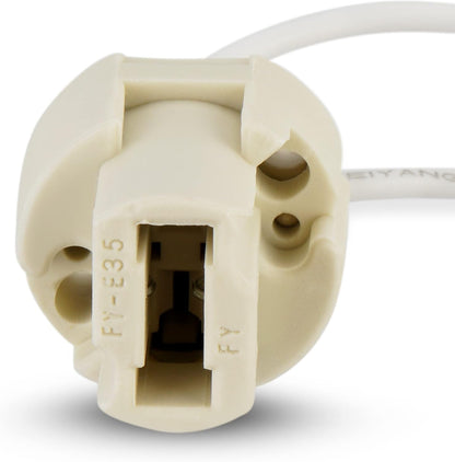 REV Lampenfassung G9 | 2 Stück | grau