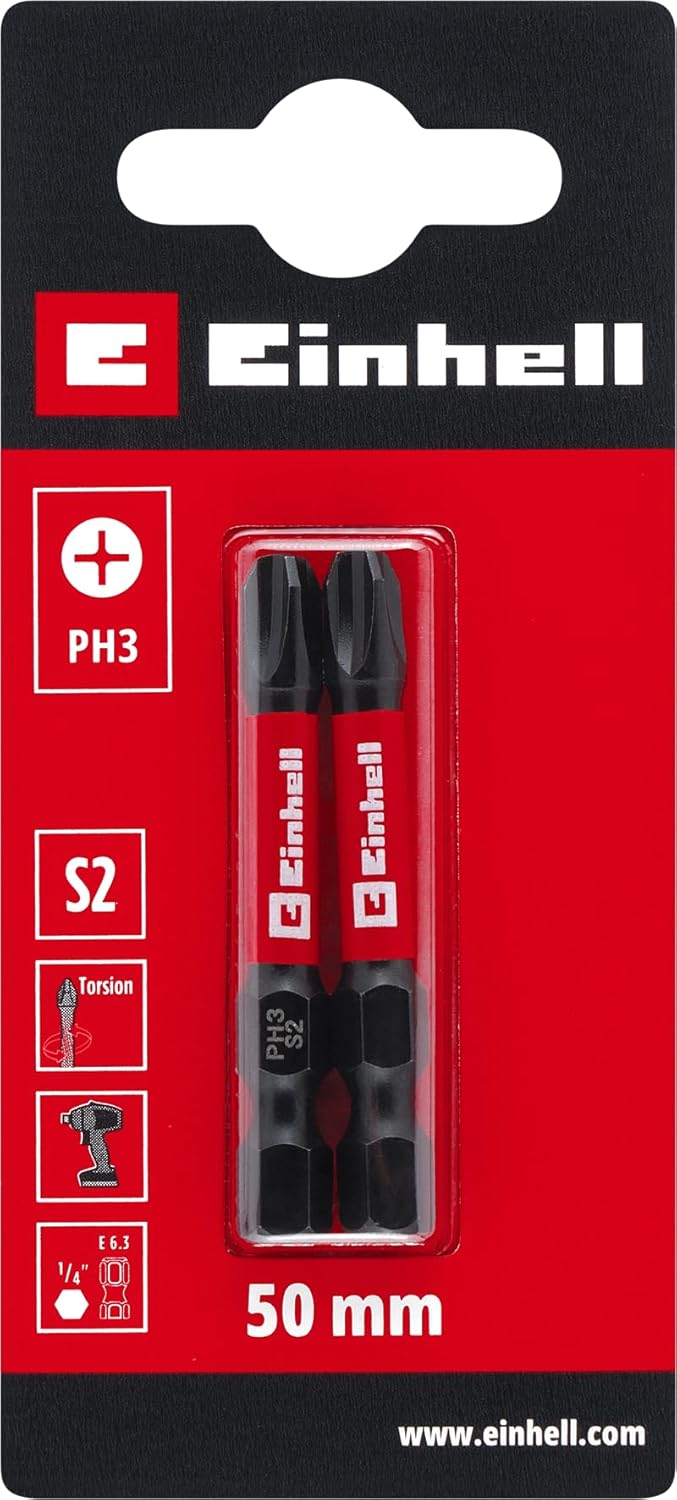 Einhell 2x Bit Torsion 50mm | PH 3