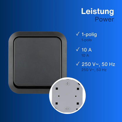 REV AquaStorm Taster Aufputz | IP55