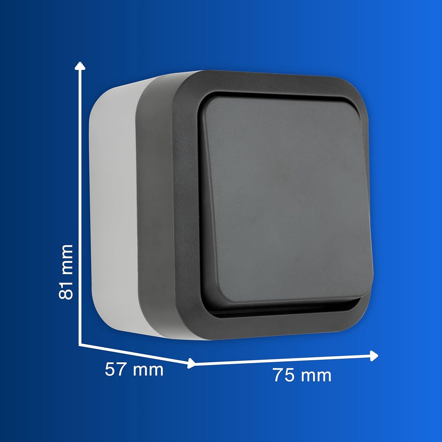 REV AquaStorm Taster Aufputz | IP55