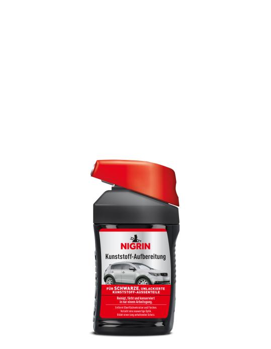 NIGRIN Kunststoff-Aufbereitung Schwarz 300ml