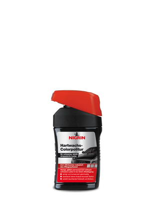 NIGRIN Hartwachs-Colorpolitur Schwarz 300ml