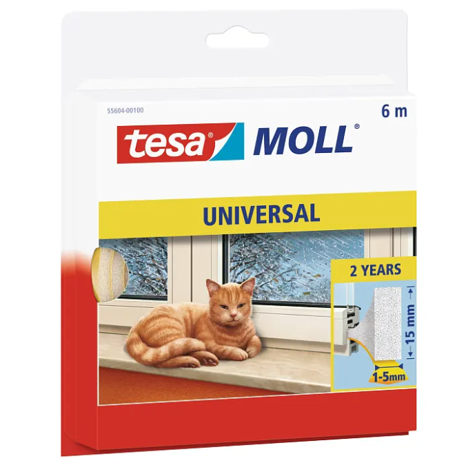 tesamoll Universal-Schaumstoff Spalten 1-5mm | 6m