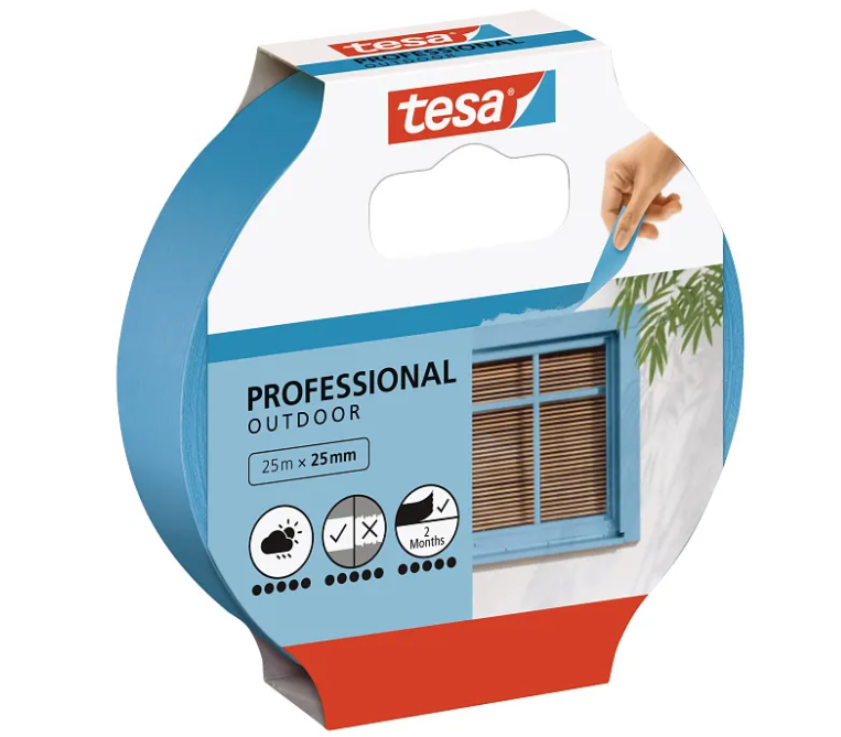 tesa® Malerband Professional Außen | 25mm x 25m