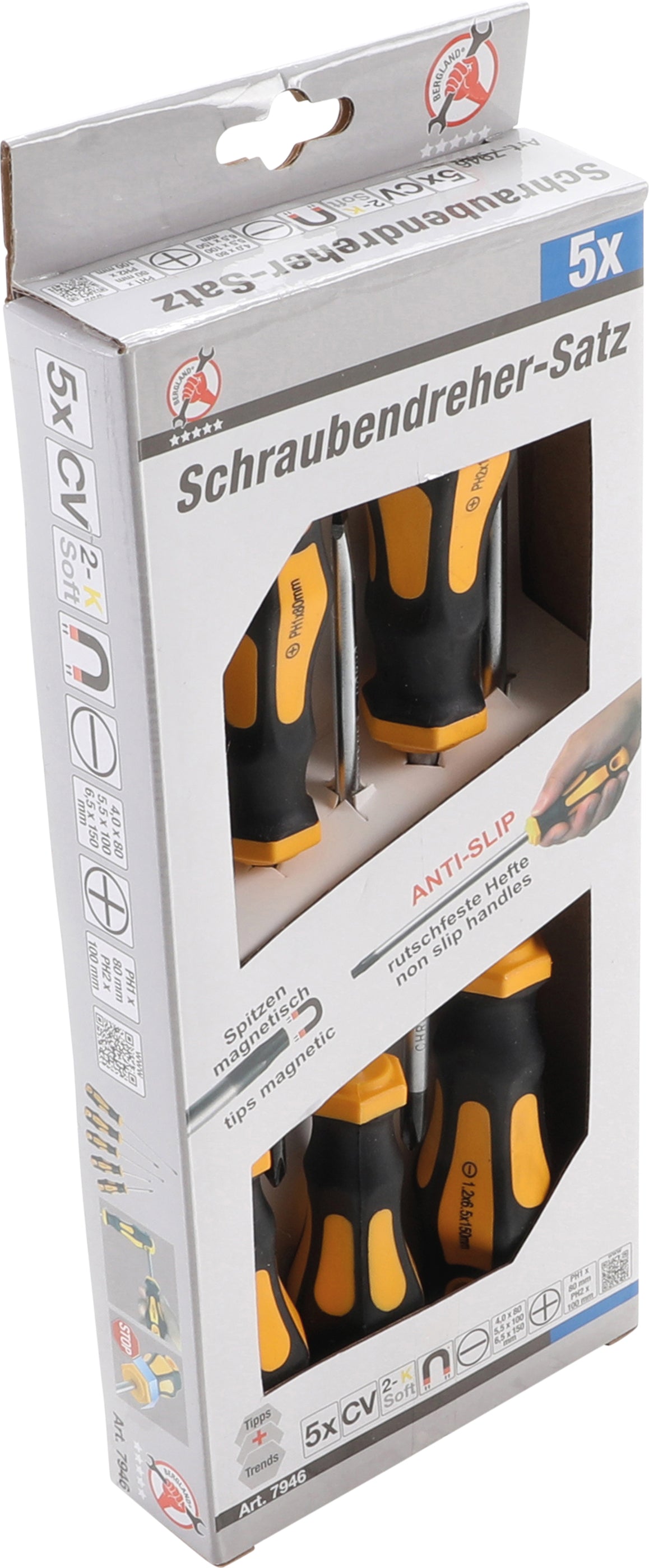 BGS Schraubendreher-Satz | 5 teilig
