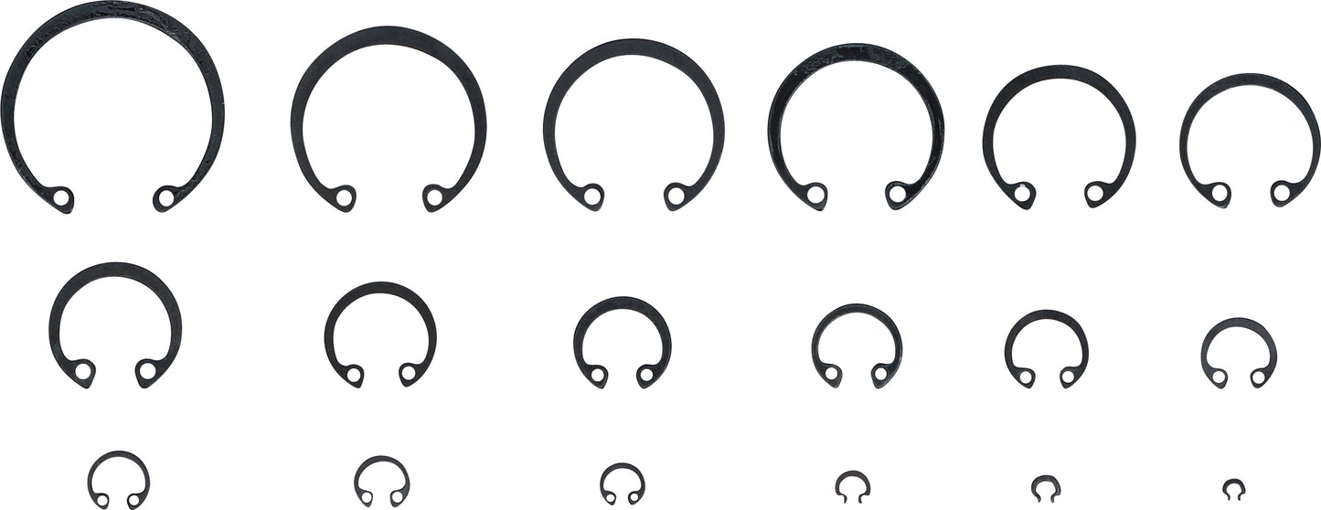 BGS Innen-Seegerring-Sortiment (Sprengringe) | Ø 3 - 32 mm | 300 teilig