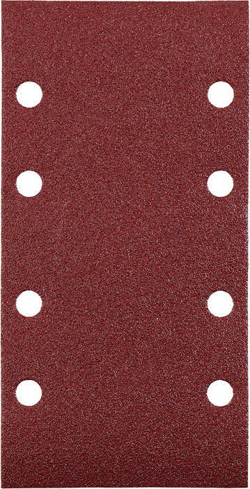 Haft-Schleifstreifen, HOLZ & METALL, Edelkorund, 93 x 185 mm, K 40