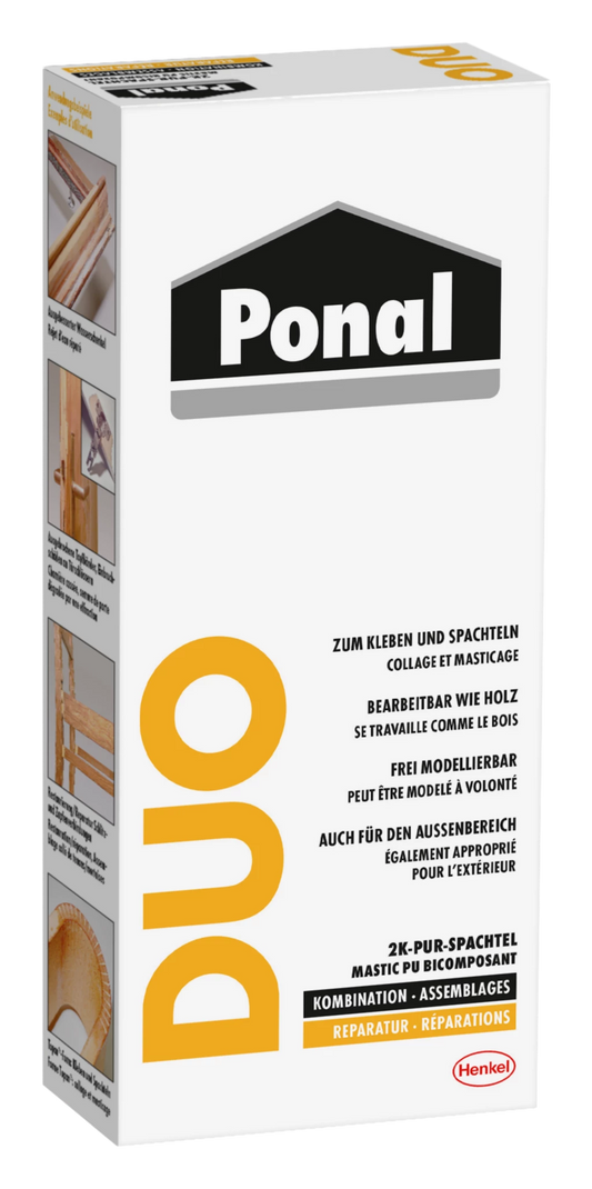 Ponal Duo 2K-PUR-Spachtel | weiß 315 g