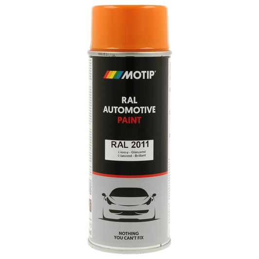 MOTIP Sprühlack Automotive | RAL 2011 Glänzend 400ml
