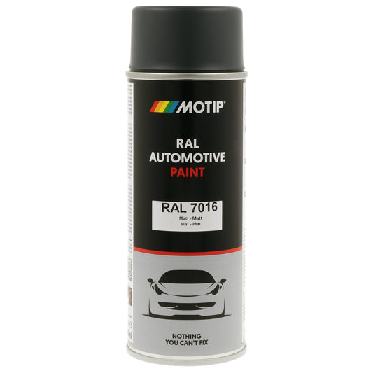 MOTIP Sprühlack Automotive RAL 7016 | Matt, 400ml