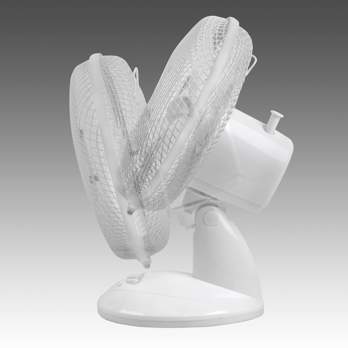Tischventi VT9 25W ca. Ø22,5cm, Kunststoff, weiß
