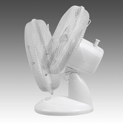 Tischventi VT9 25W ca. Ø22,5cm, Kunststoff, weiß
