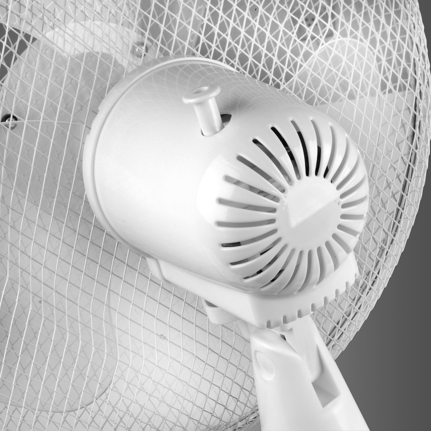 Tischventi VT12 30W ca. Ø30cm, Kunststoff weiß