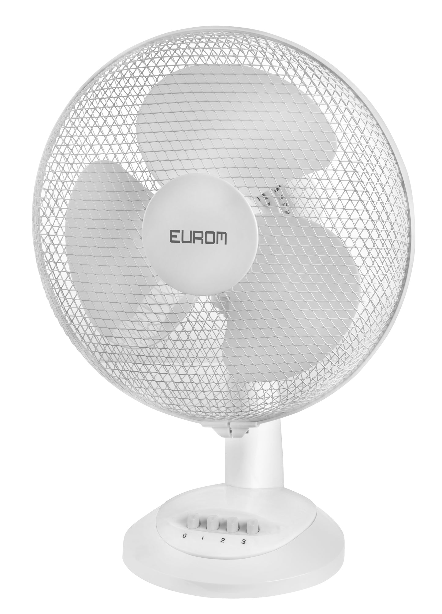 Tischventi VT12 30W ca. Ø30cm, Kunststoff weiß