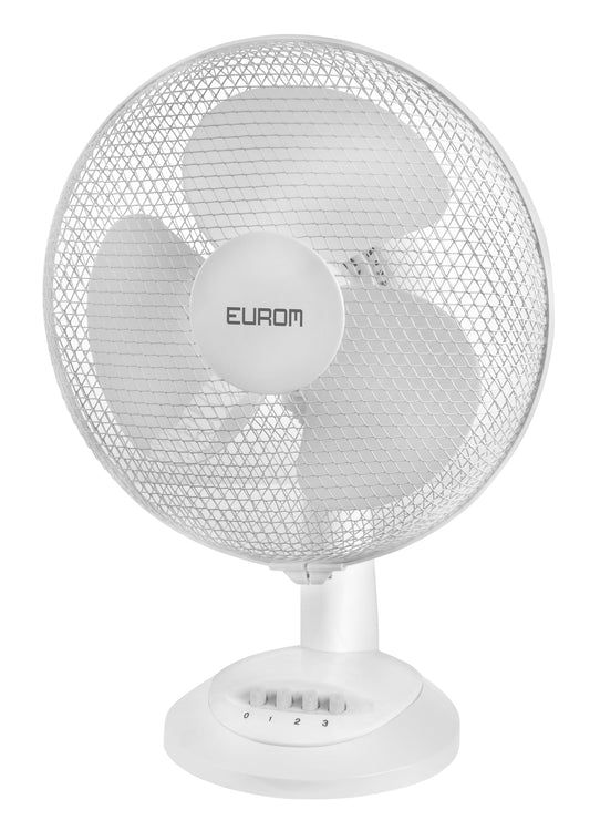 Tischventi VT12 30W ca. Ø30cm, Kunststoff weiß