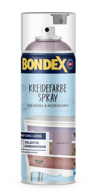 BONDEX Kreidefarbe Spray ruhiges lila 0,4L