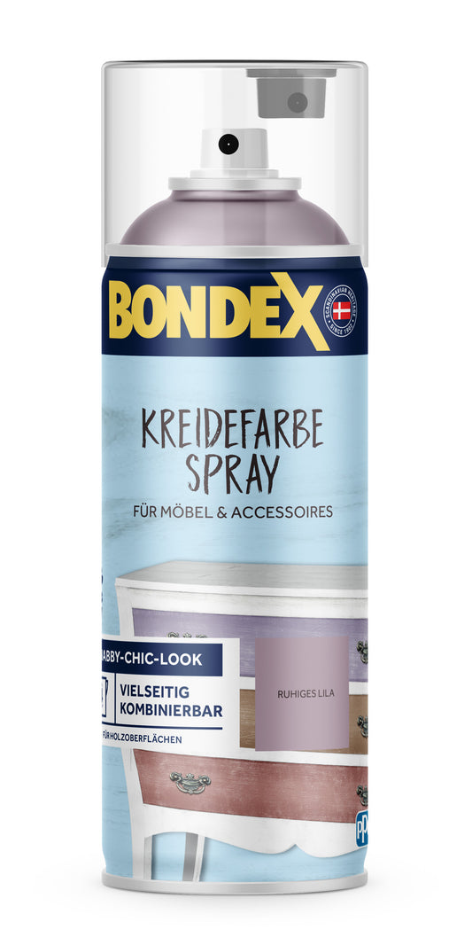 BONDEX Kreidefarbe Spray ruhiges lila 0,4L