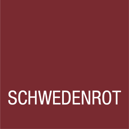 Dauerschutz-Farbe Schwedenrot