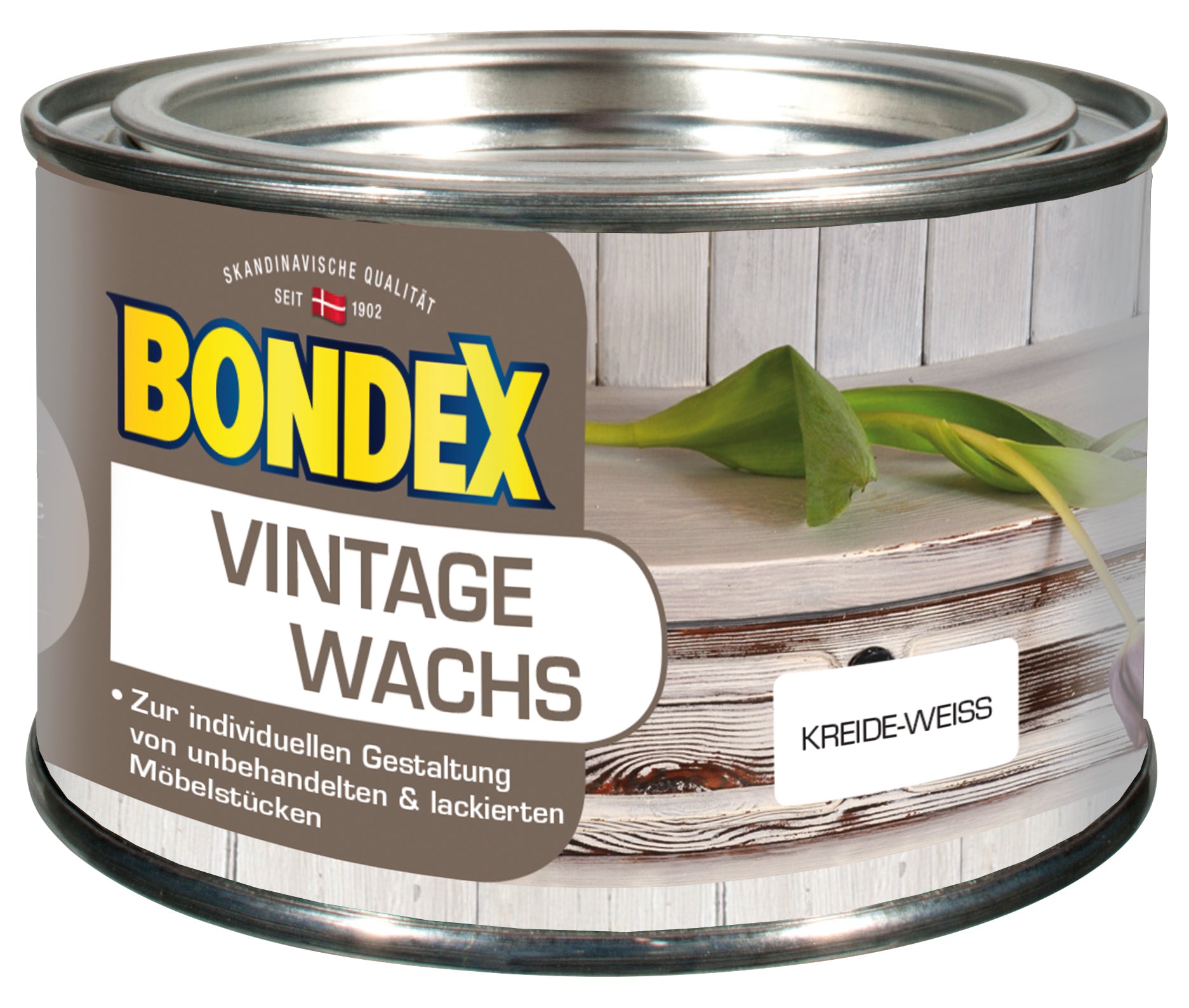 Vintage Wachs Kreideweiss 0,25 L