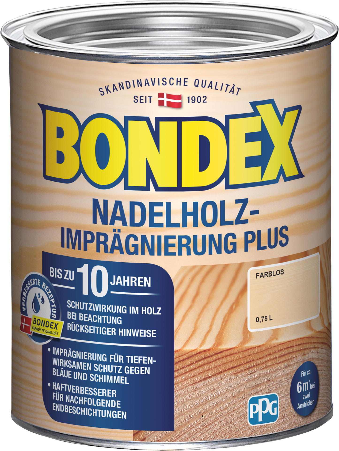 Bondex Nadelholz-Imprägnierung Plus farblos 0,75L