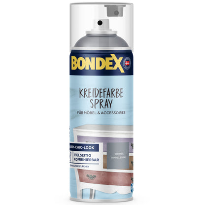 BONDEX Kreidefarbe Spray Himmelsgrau 400 ml