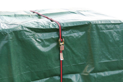 Kerbl Ratschenzurrgurt 1-teilig | schwarz 245kg [25mm/5m]