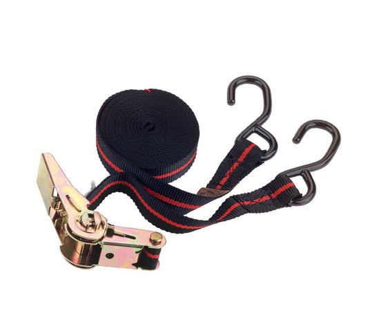 Kerbl Ratschenzurrgurt 2-teilig | schwarz 245kg [25mm/5m] 