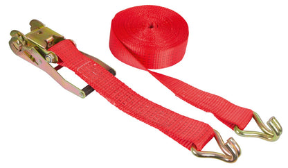 Kerbl Ratschenzurrgurt 2-teilig | rot 5000kg [50mm/8m] 