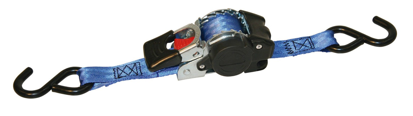 Kerbl Automatik Zurrgurt | blau 3m [25mm/250kg] 