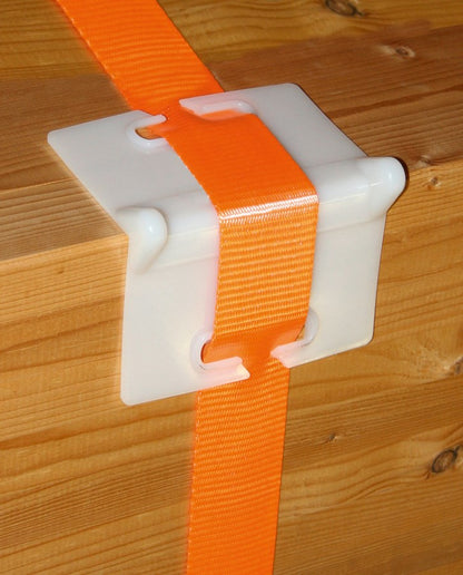 Kerbl Kantenschutz für 50mm, Schlitz, verstärkte Ausführung | 14cm x 9,5cm