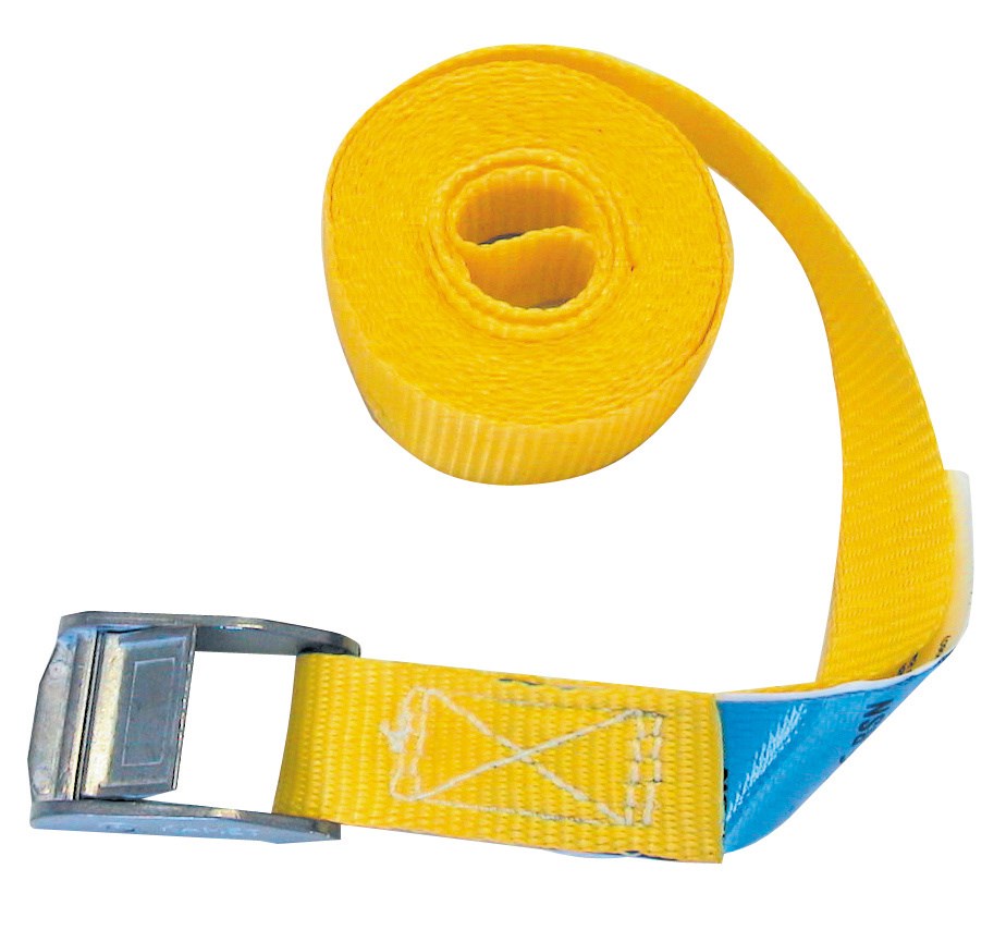 Kerbl Klemmschlossgurt 1-teilig | gelb 400kg [25mm/5m] 