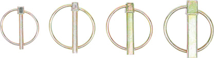 BGS Klappsplinte-Sortiment | Bolzen-Ø 4,5-11 mm | 32 teilig