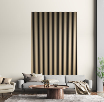 Akustikpaneel furniert Eiche