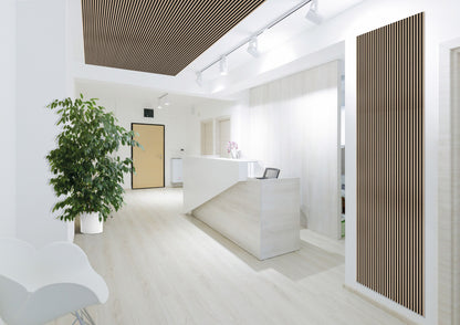 Akustikpaneel furniert Eiche