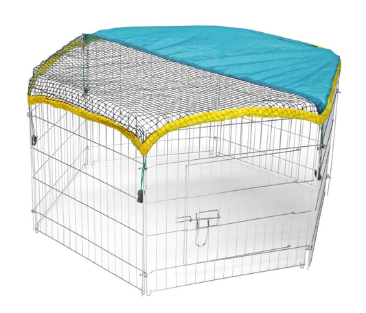 Kerbl Freilaufgehege 6-eckig | 56,5 x 56,5 cm