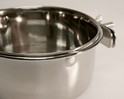 Kerbl Edelstahlnapf 600 ml | Ø 12 cm