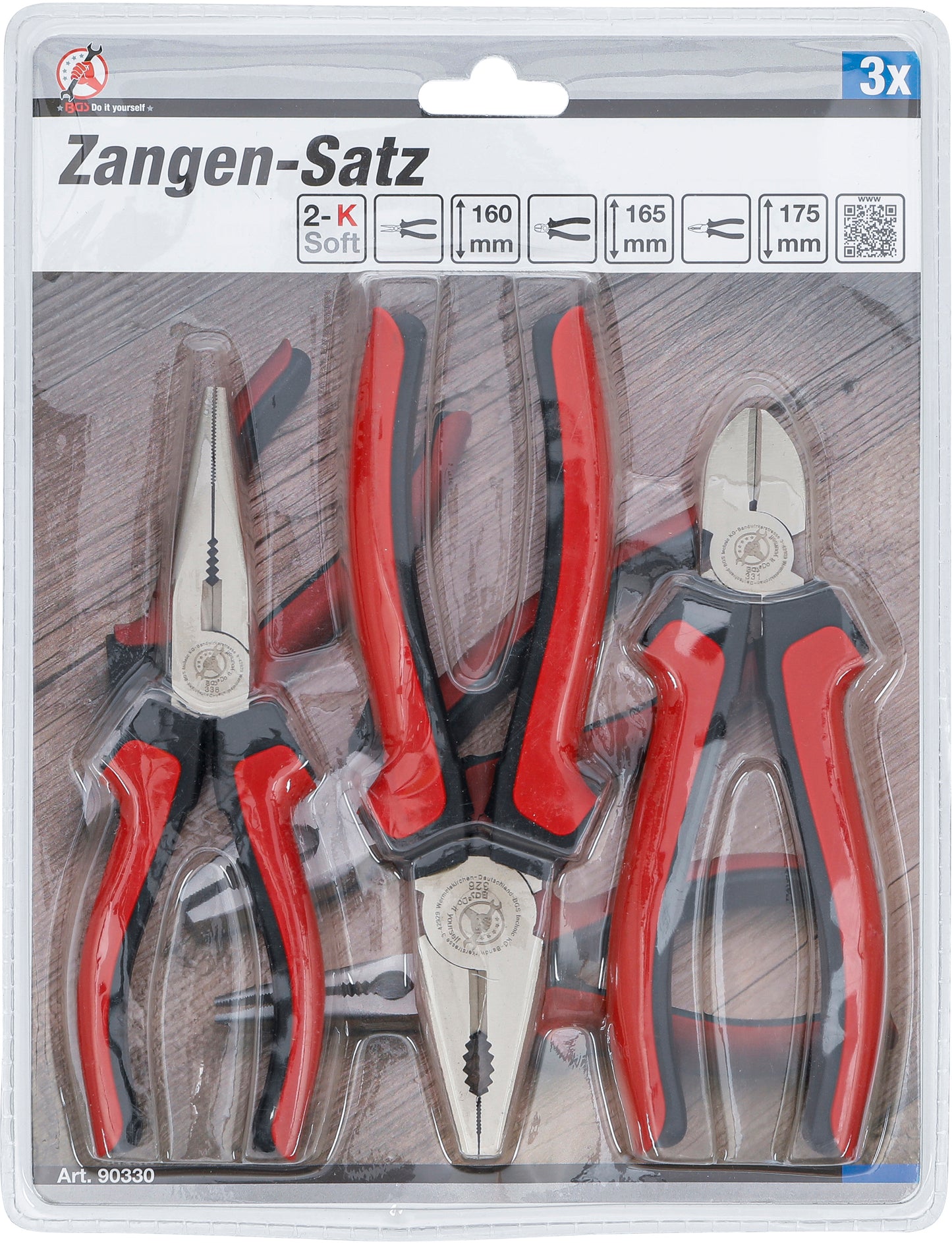 BGS Zangen-Satz | 3 teilig