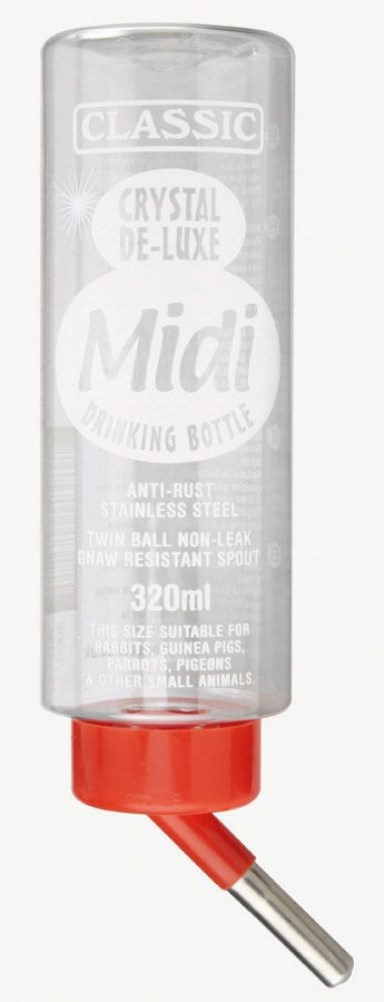 Kerbl Trinkflasche Classic de Luxe | 320 ml [Kaninchen]