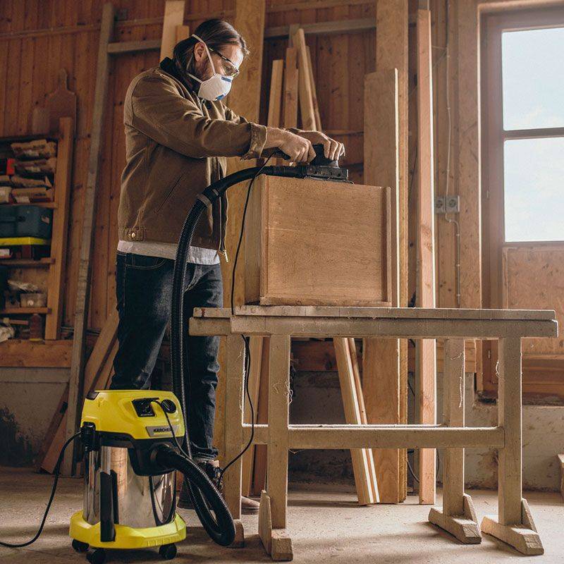 Nass-/Trockensauger WD 3P metall