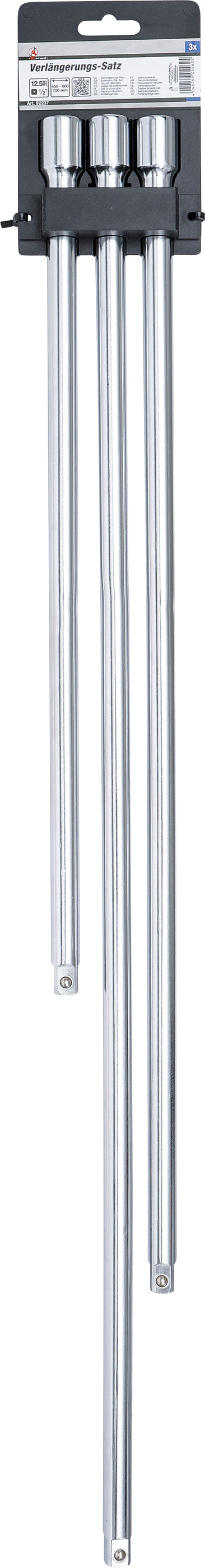 BGS Verlängerungs-Satz 1/2" | 450 / 600 / 750 mm | 3 teilig