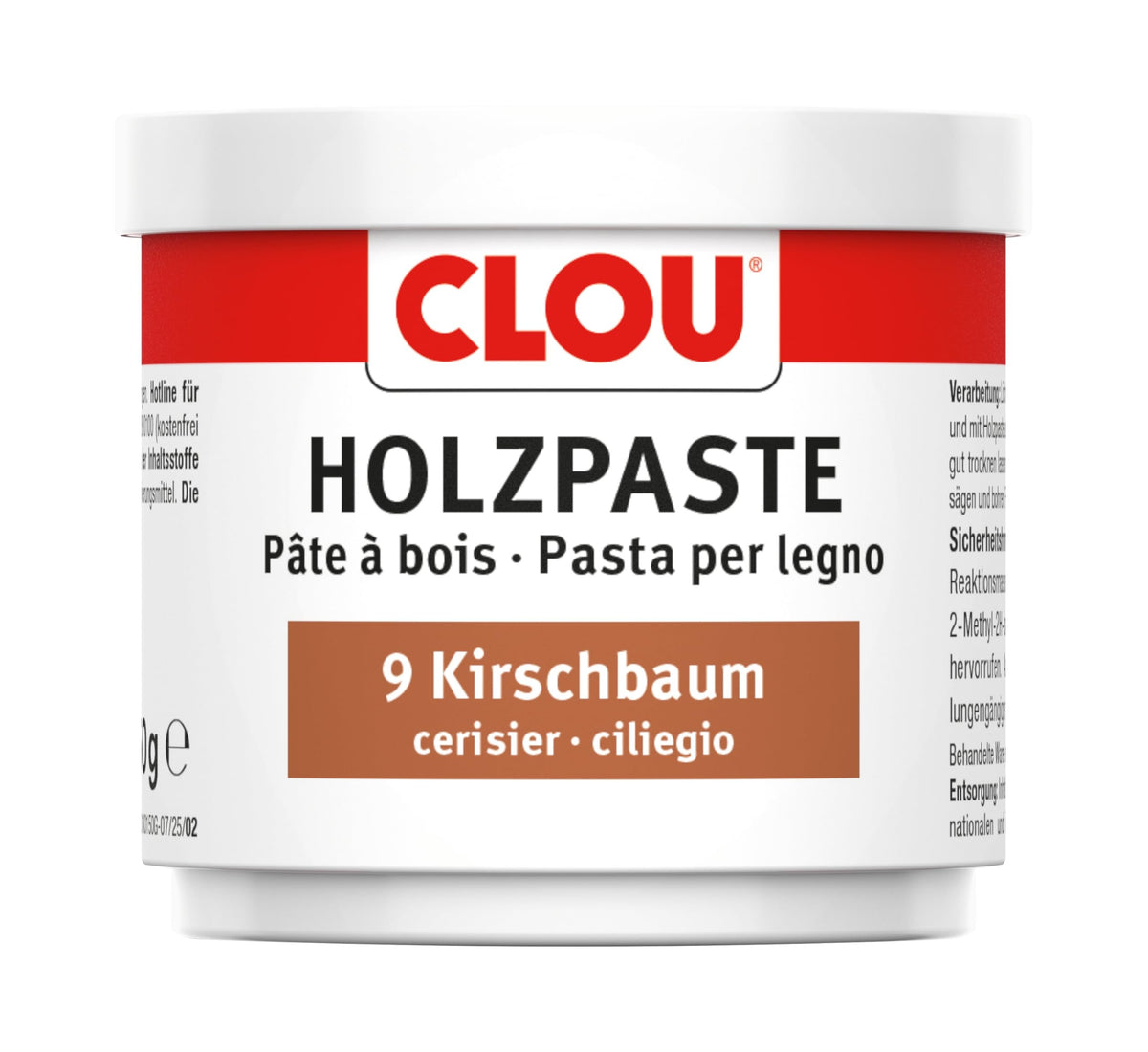 Holzpaste W 9 Kirschbaum 150 g
