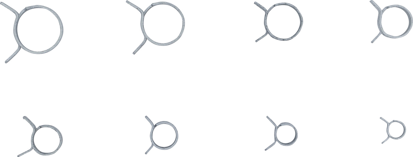 BGS Federband-Schlauchschellen-Sortiment | 80 teilig