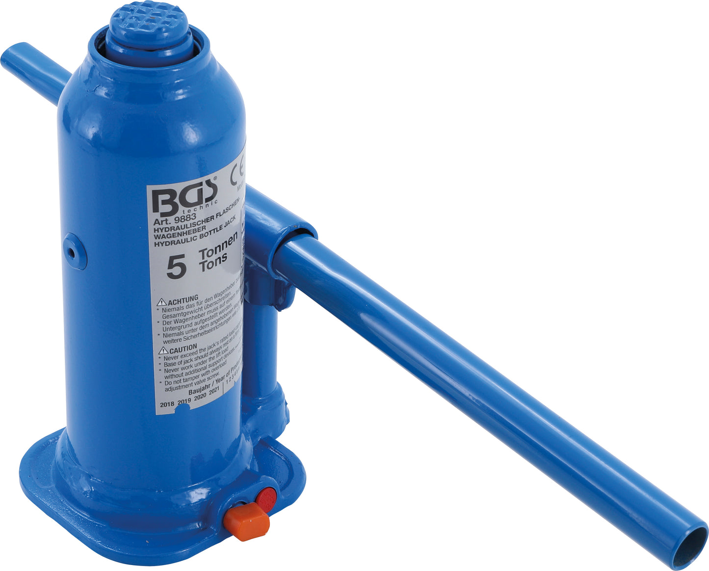 BGS Hydraulischer Flaschen-Wagenheber | 5 tonnen